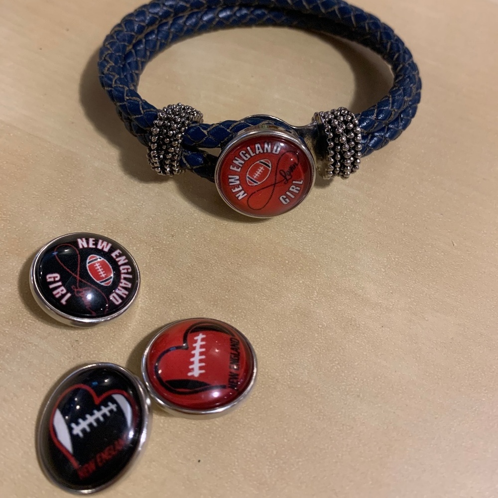 New England Patriots Bracelet